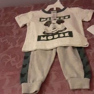 Disney Baby Mickey Mouse Two Piece Set